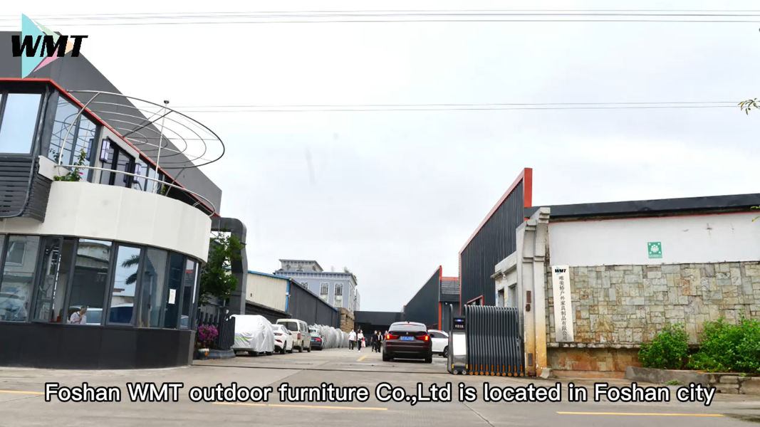 Foshan WMT Outdoor Furniture CO.,LTD. linha de produção do fabricante