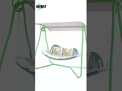 Balanço de Área Livre Premium. Balanço de Jardim com Estrutura de Alumínio Robusto. Moderno e Durável para o seu pátio.