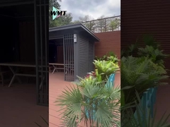 Gazebo de alumínio à prova de ferrugem para todos os climas